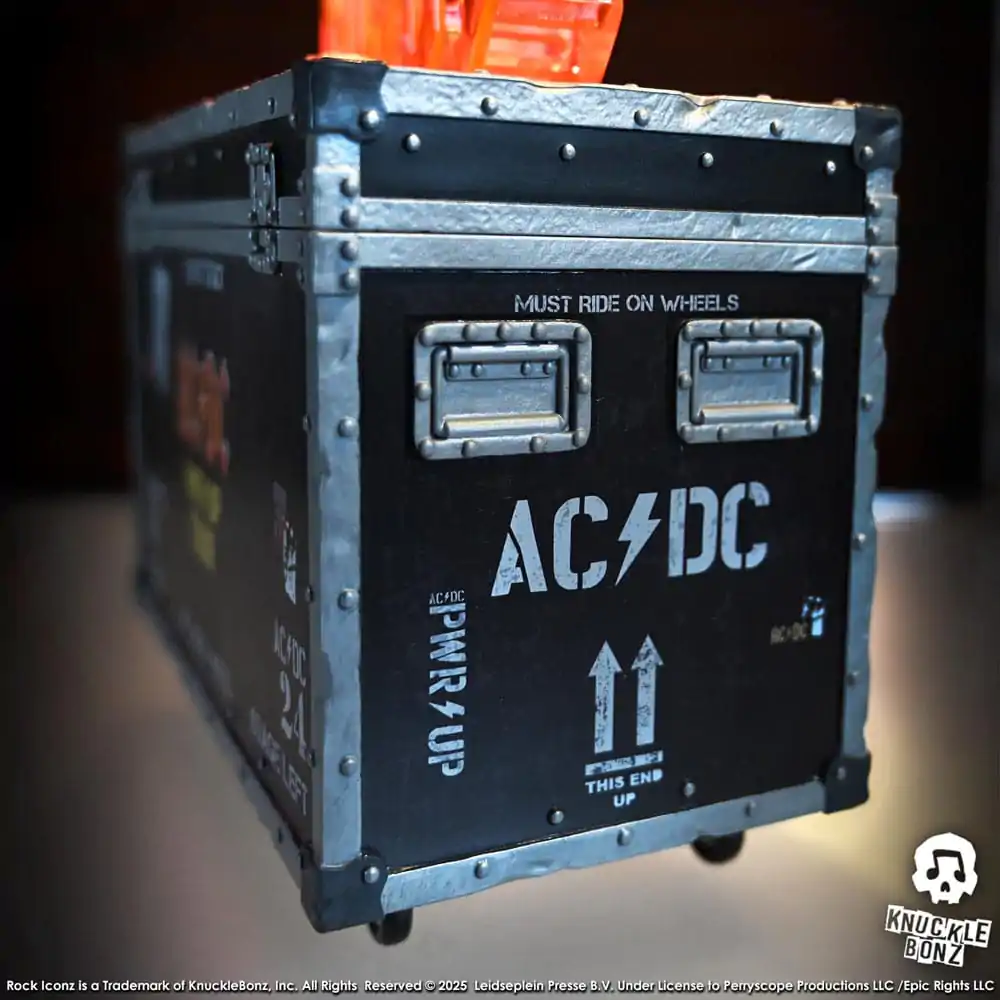 AC/DC Rock Ikonz On Tour Statue PWR UP Tour Road Case product photo