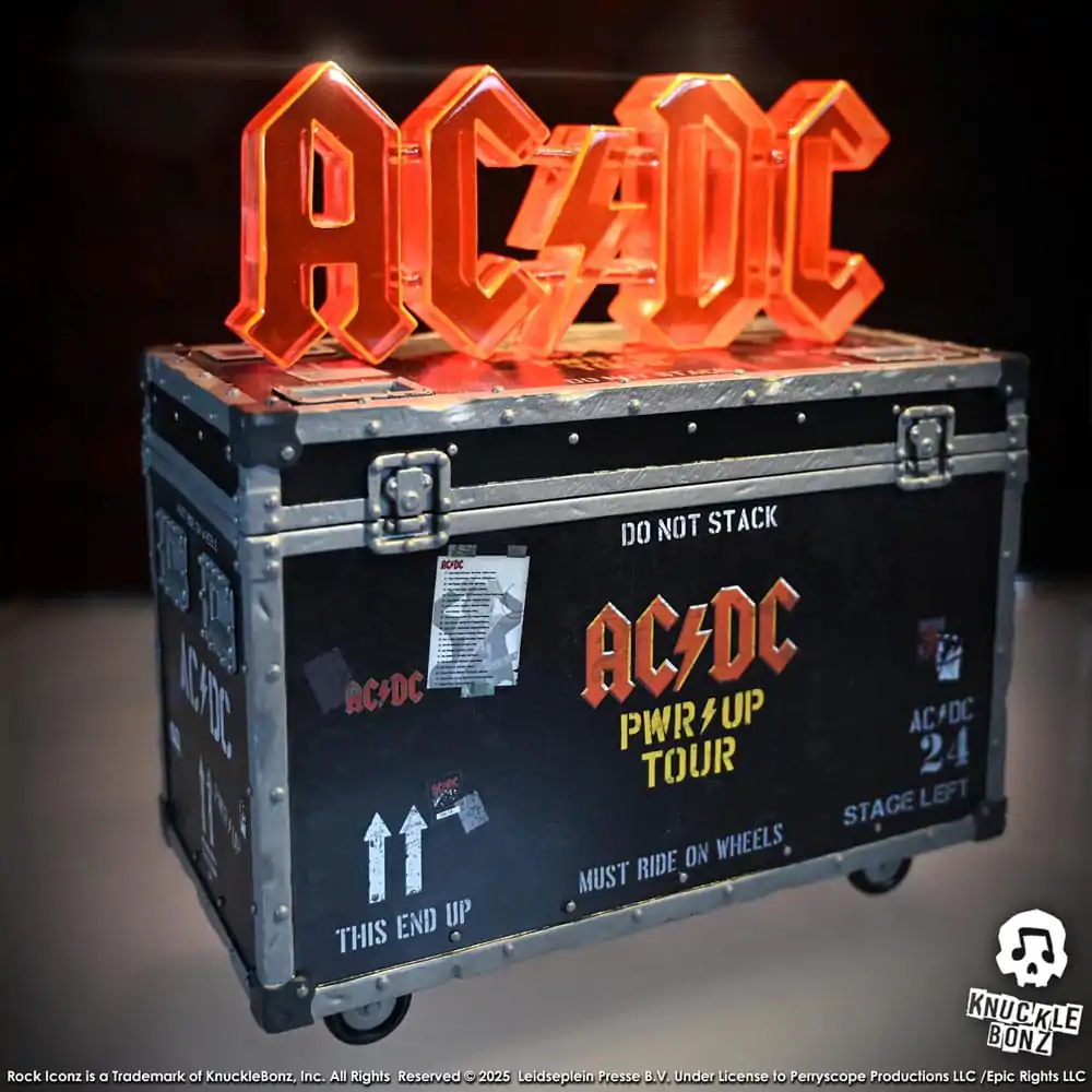 AC/DC Rock Ikonz On Tour Statue PWR UP Tour Road Case product photo