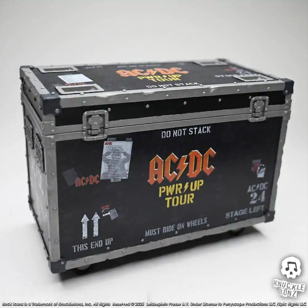 AC/DC Rock Ikonz On Tour Statue PWR UP Tour Road Case product photo