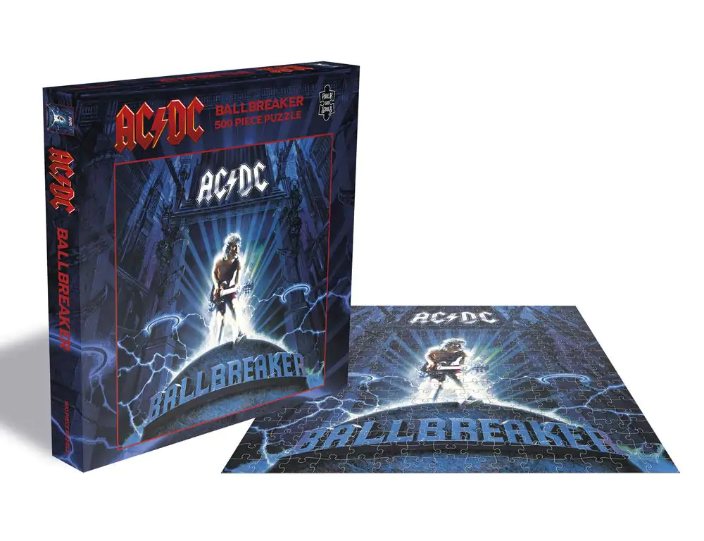 AC/DC Rock Saws Jigsaw Puzzle Ballbreaker (500 pieces) product photo