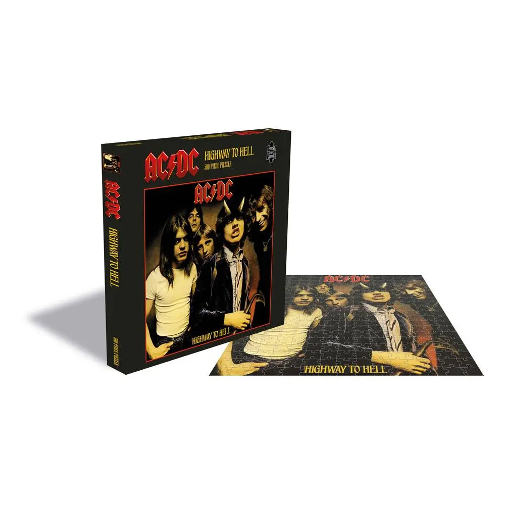 AC/DC Rock Saws Jigsaw Puzzle Highway To Hell (500 pieces) product photo