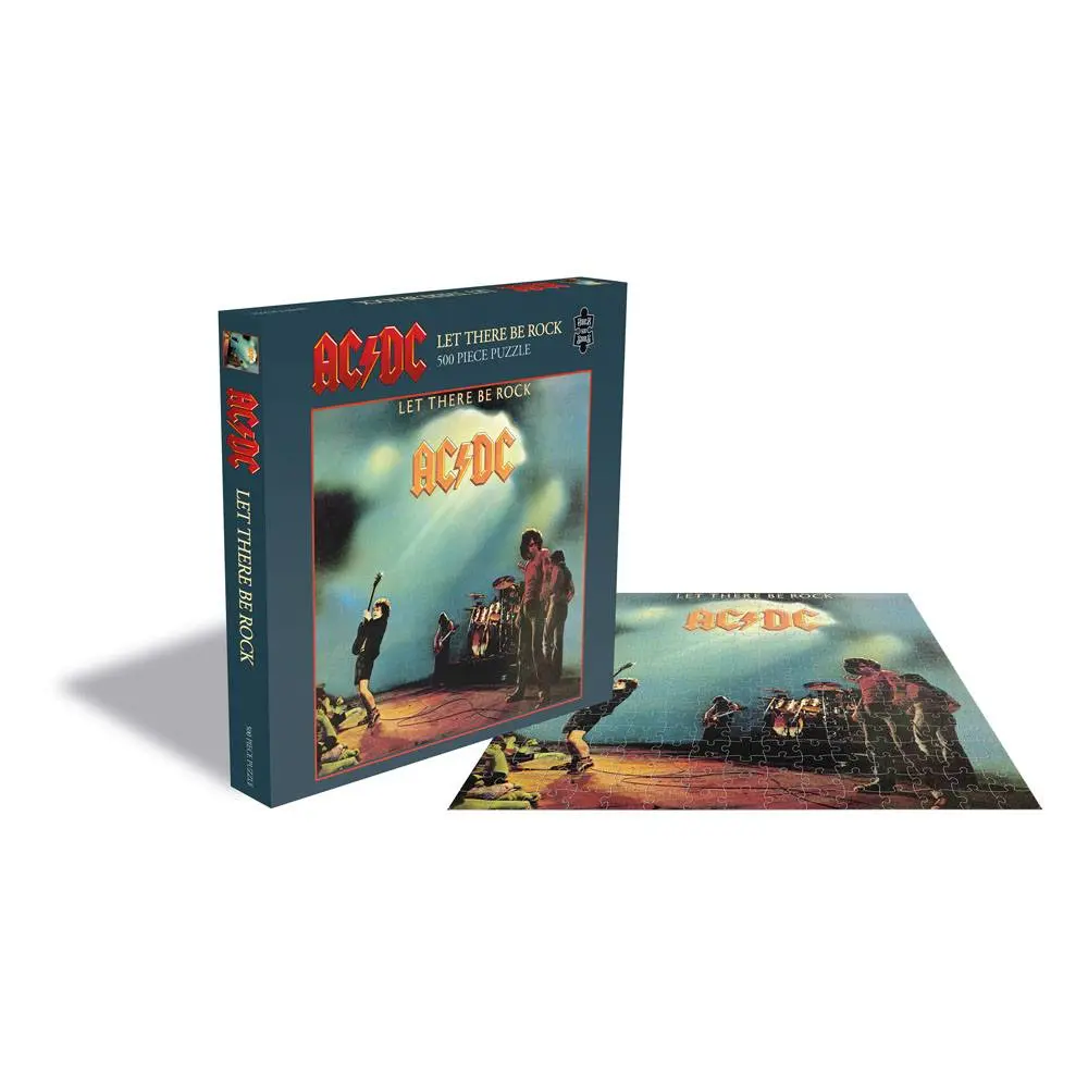 AC/DC Rock Saws Jigsaw Puzzle Let There Be Rock (500 pieces) product photo