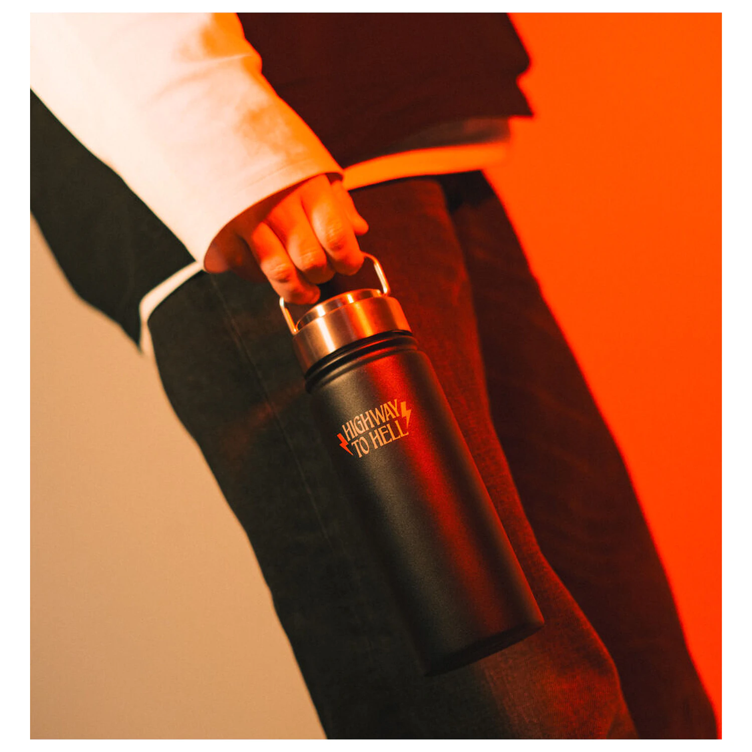 AC/DC Stainless steel bottle 500ml product photo