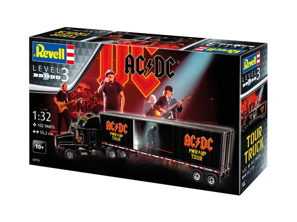 AC/DC Model Kit Gift Set Tour Truck & Trailer 55 cm product photo