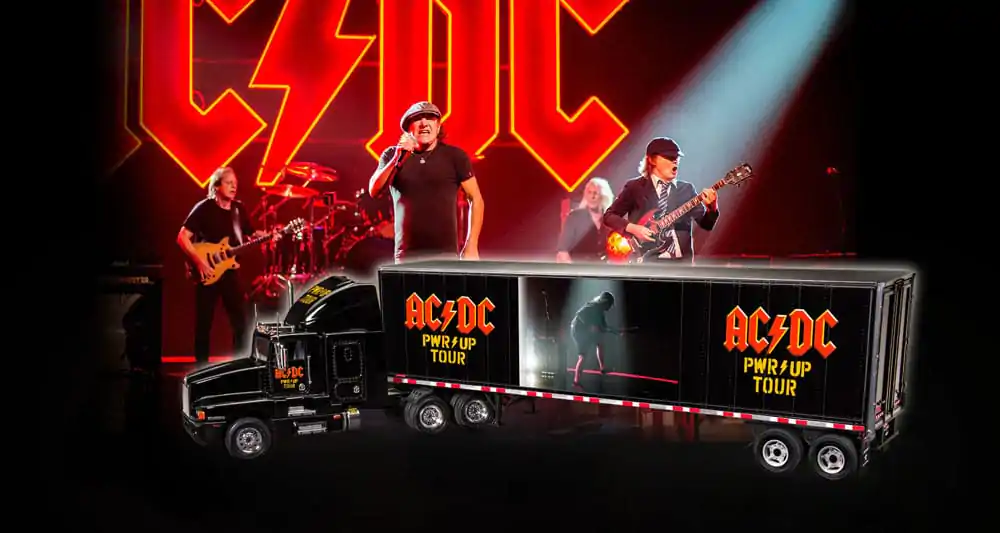 AC/DC Model Kit Gift Set Tour Truck & Trailer 55 cm product photo