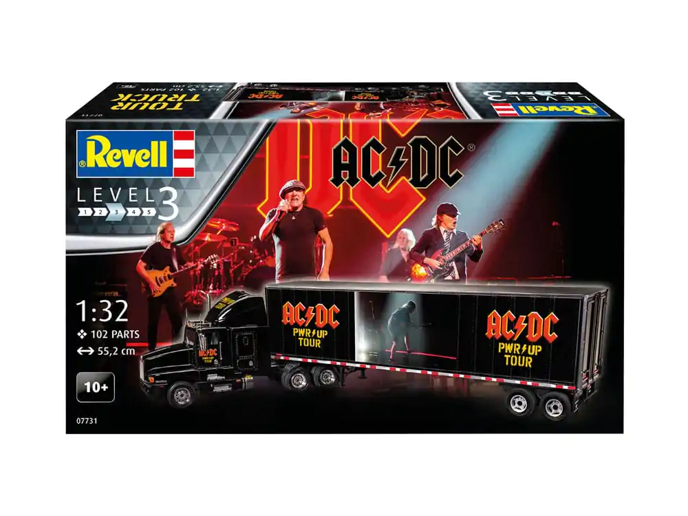 AC/DC Model Kit Gift Set Tour Truck & Trailer 55 cm product photo