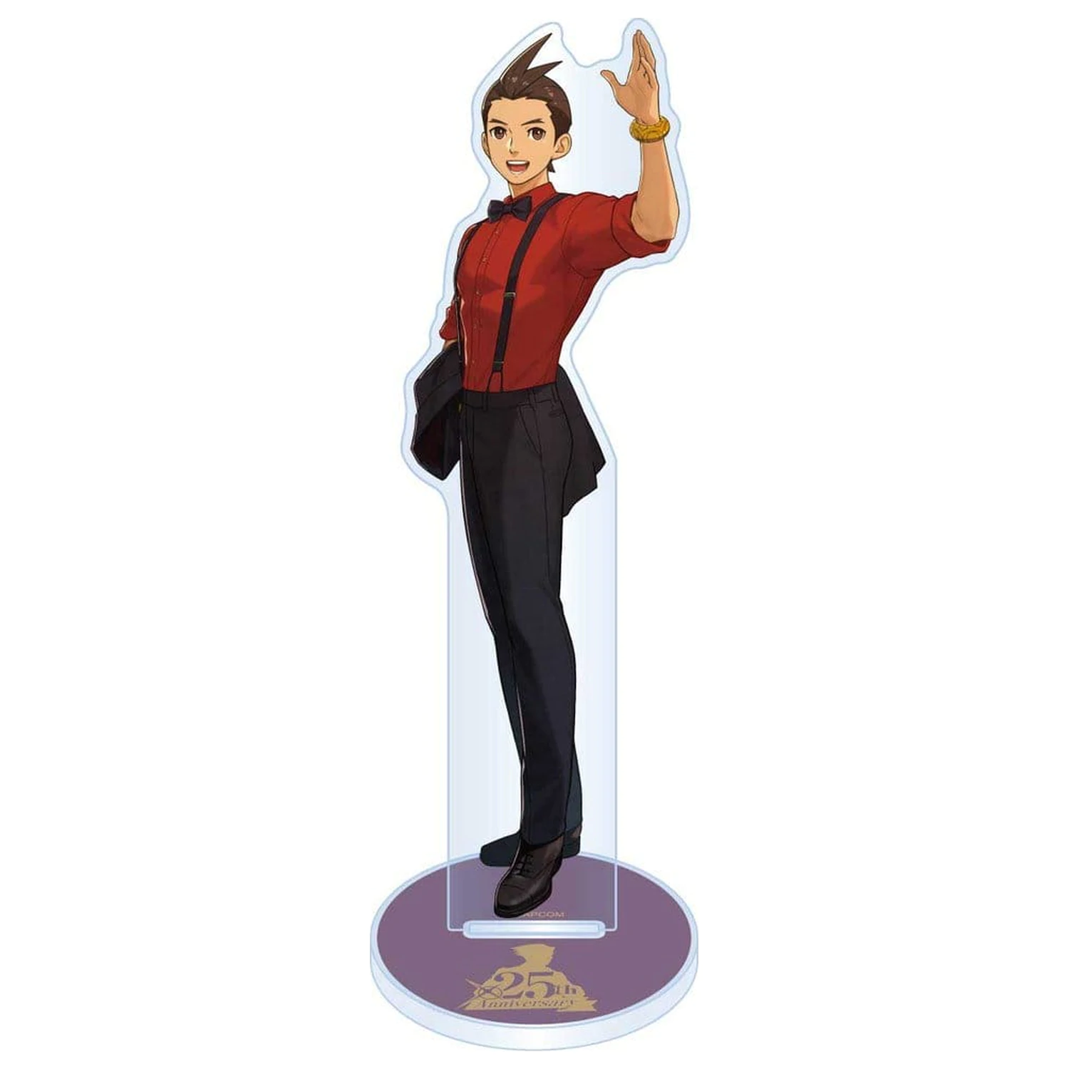 Ace Attorney 25th Anniversary Acrylic Stand Apollo Justice Main Visual product photo