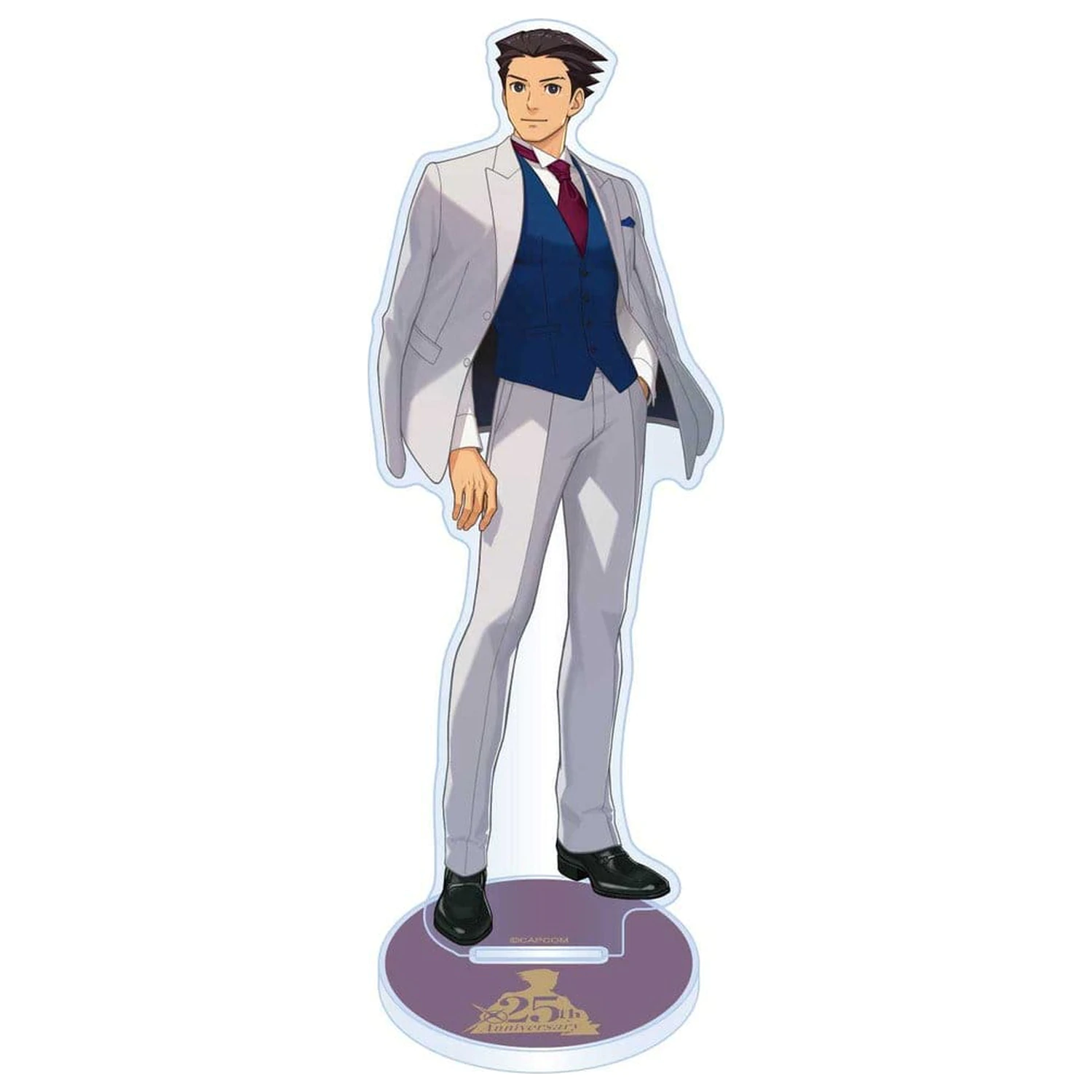 Ace Attorney 25th Anniversary Acrylic Stand Main Visual Phoenix Wright product photo