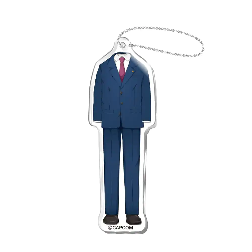 Ace Attorney Acryl Keychains Phoenix Wright Equipment 6 cm product photo