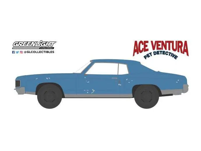 Ace Ventura: Pet Detective Diecast Model 1/64 1972 Chevrolet Monte Carlo product photo