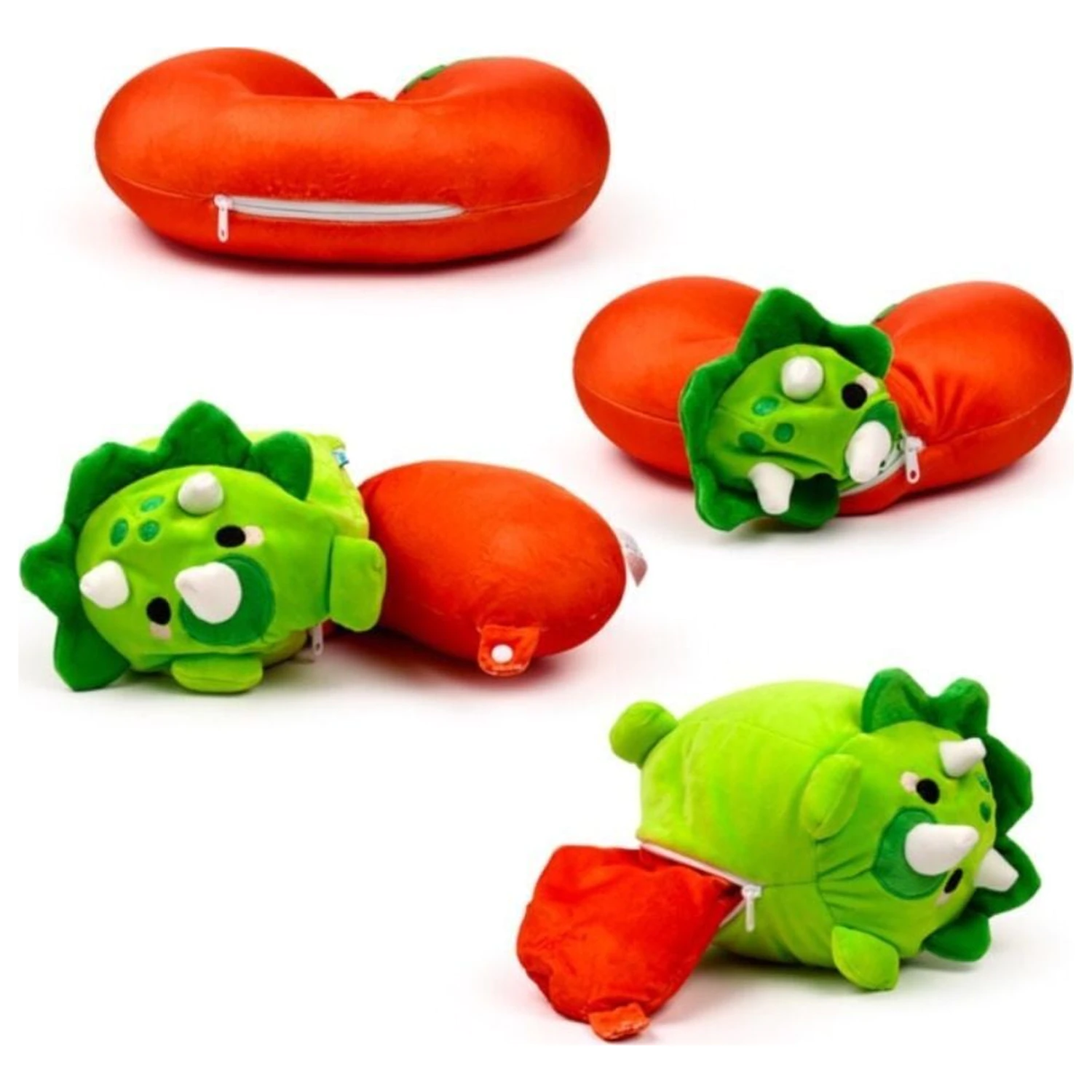 Adorasaurs Dinosaur Swapseazzz travel pillow + plush toy product photo