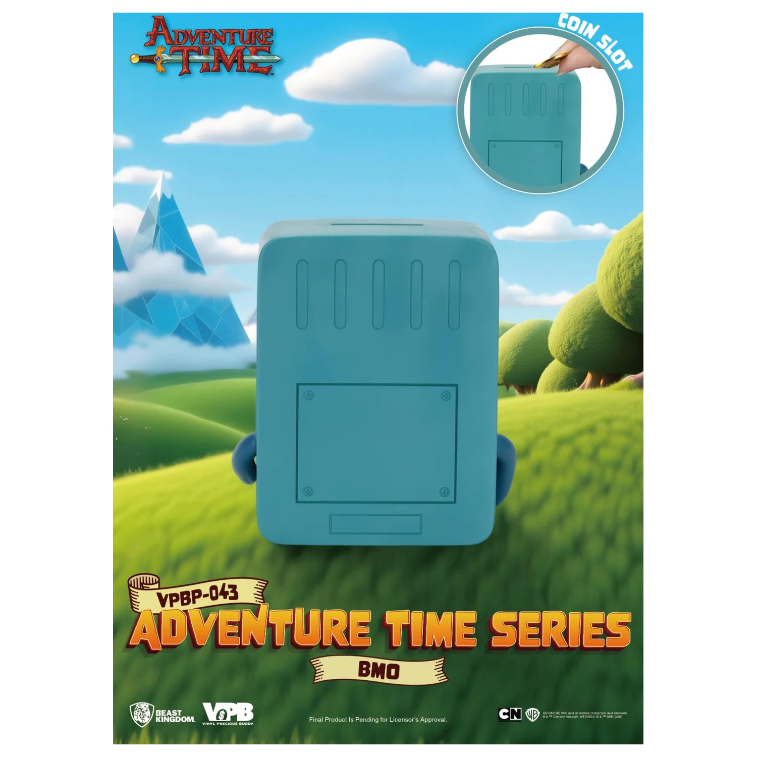 Adventure Time BMO Bank Vinyl Figure 9.6cm product photo