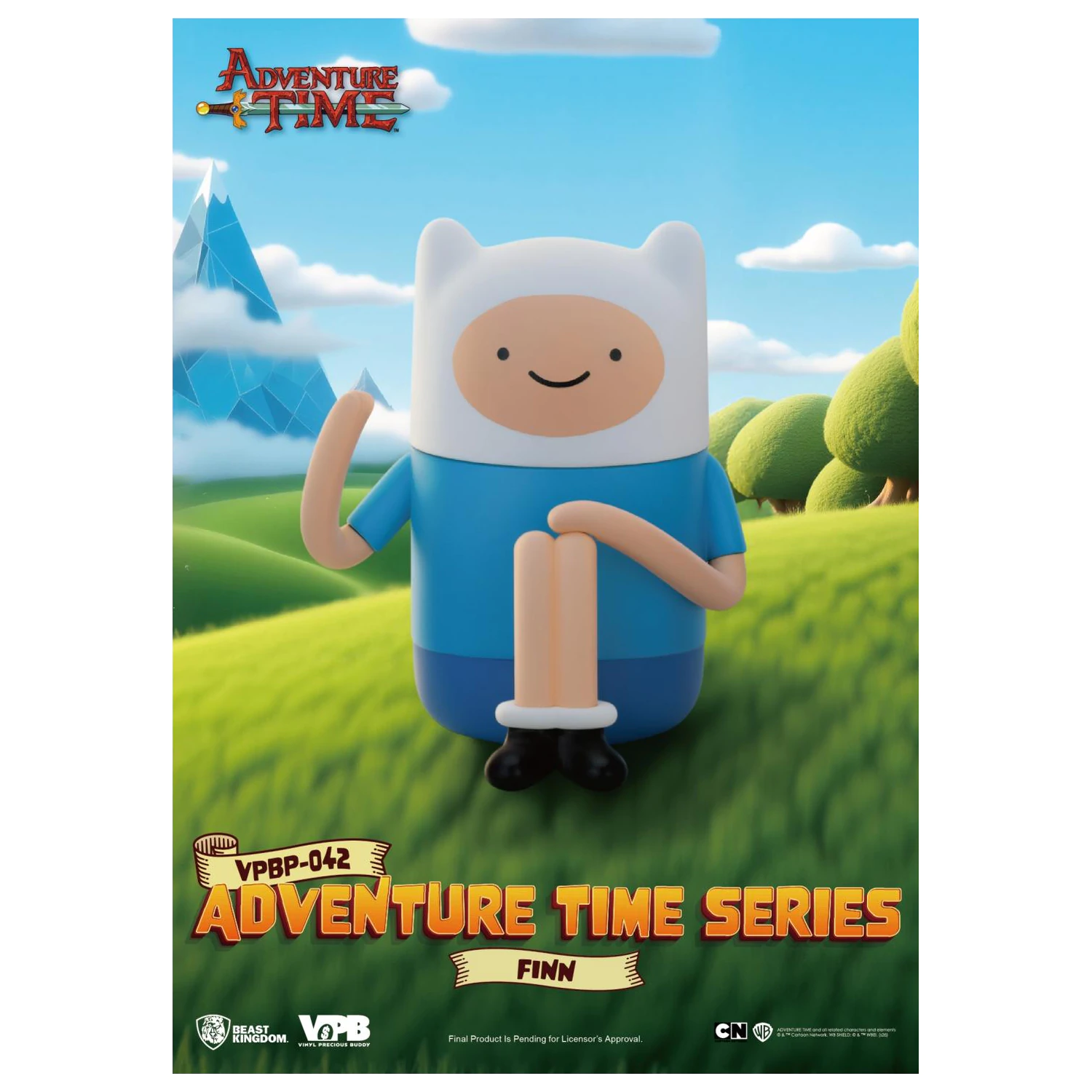 Adventure Time Finn Bank Vinyl Figure 11.6cm product photo