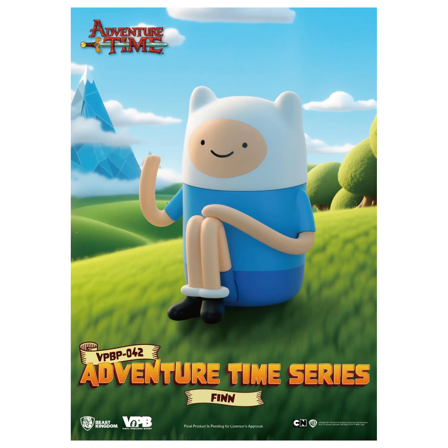 Adventure Time Finn Bank Vinyl Figure 11.6cm product photo