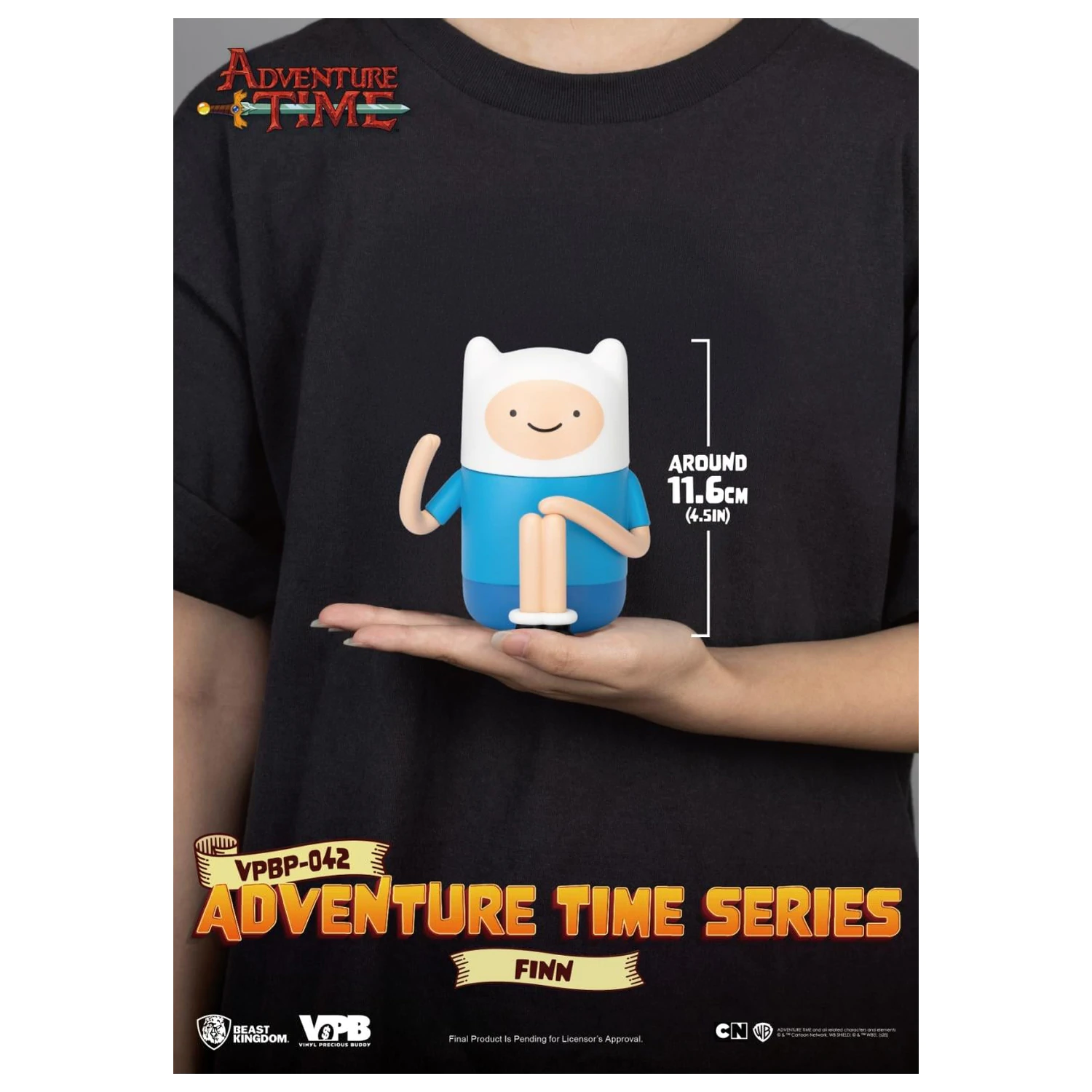 Adventure Time Finn Bank Vinyl Figure 11.6cm product photo