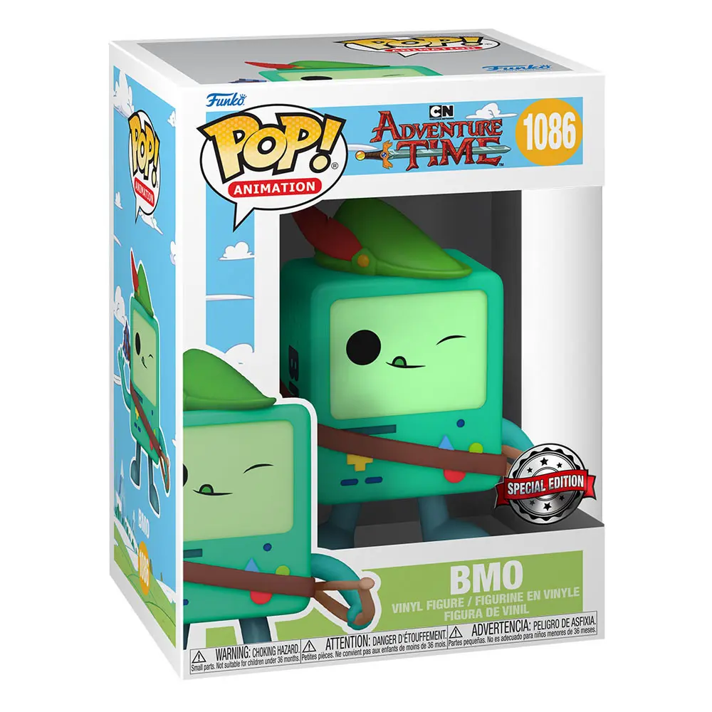 Adventure Time POP! Vinyl Figure BMO w/Bow 9 cm termékfotó