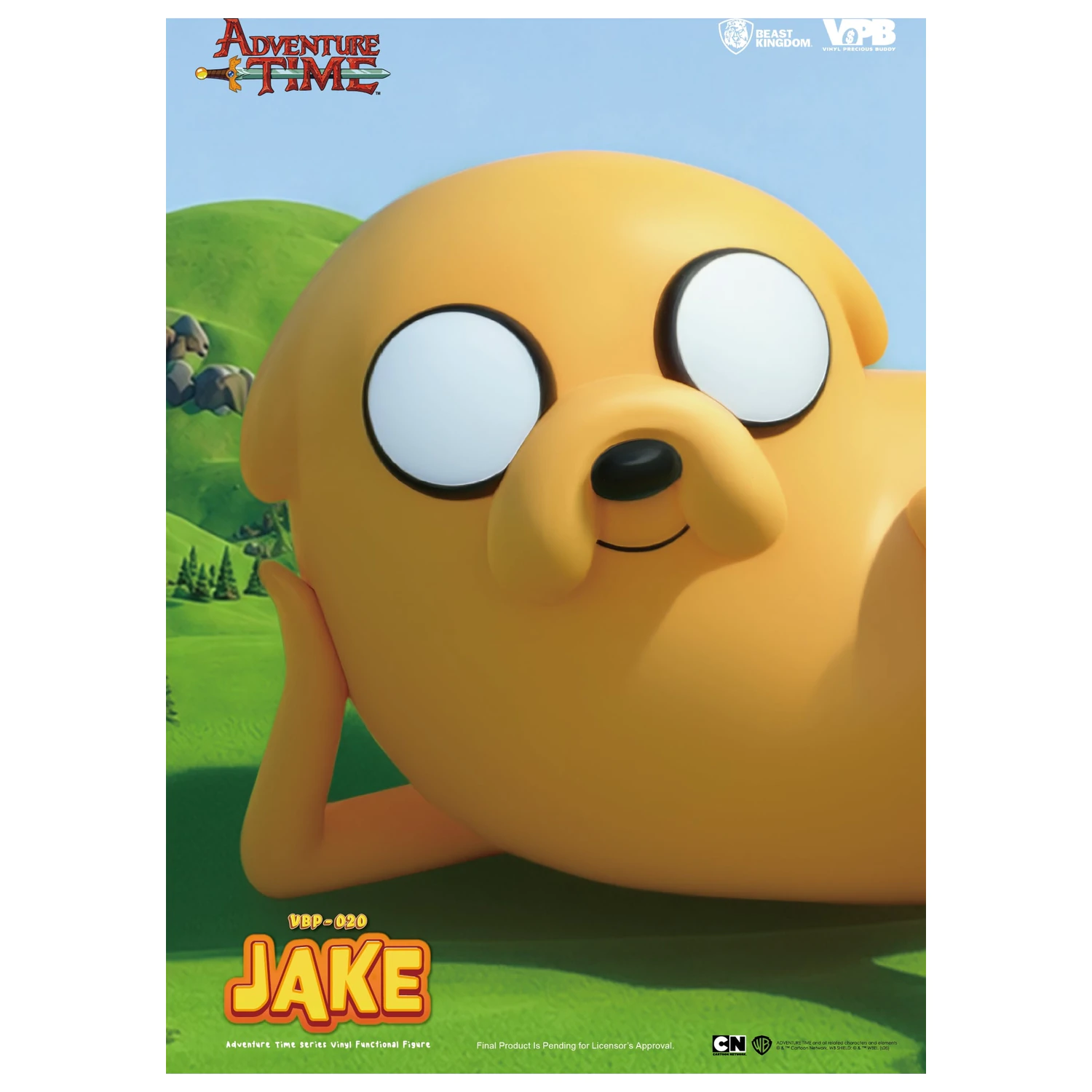 Adventure Time Jake Piggy Bank 21cm product photo