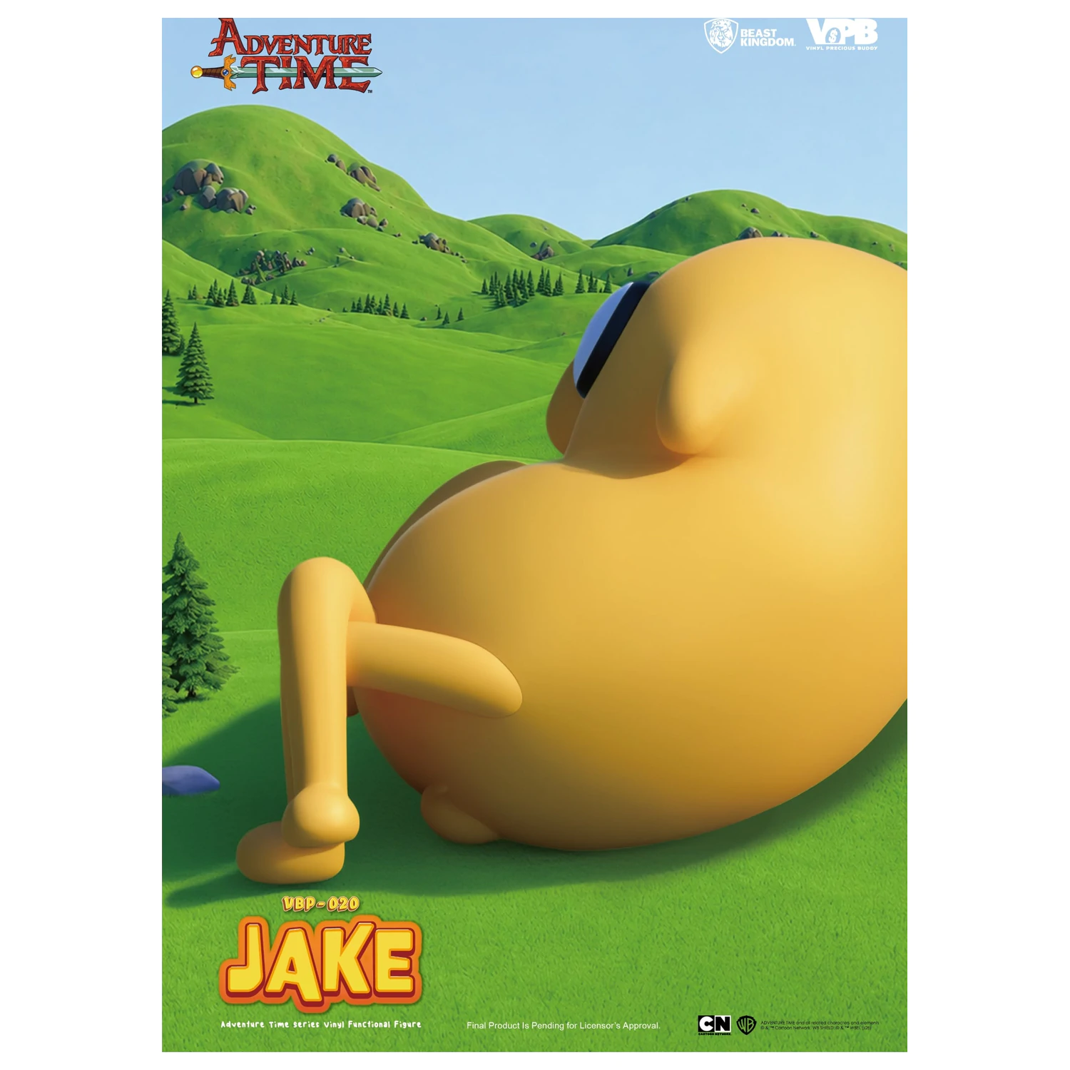 Adventure Time Jake Piggy Bank 21cm product photo