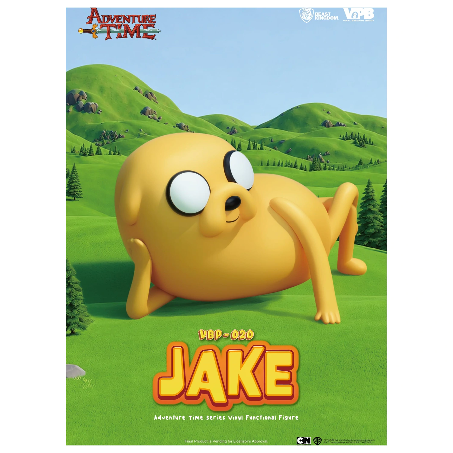 Adventure Time Jake Piggy Bank 21cm product photo