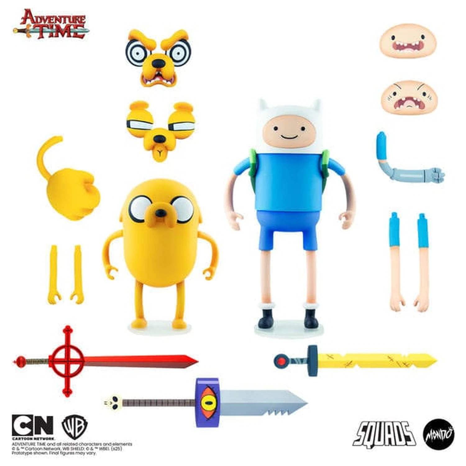 Adventure Time Soft Vinyl Figure Jake & Finn 21 cm product photo