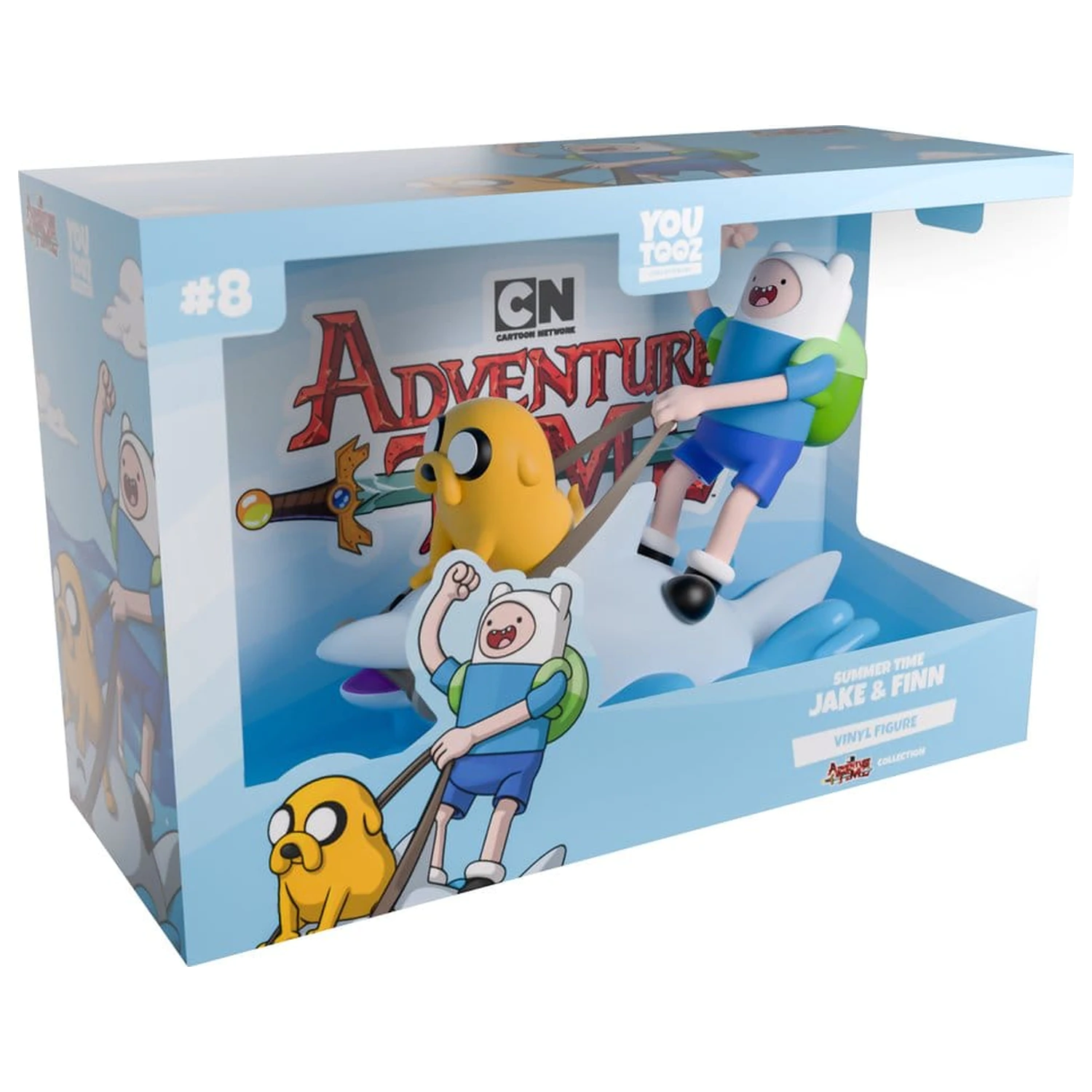 Adventure Time Vinyl Figure Jake & Finn Summertime 13 cm product photo