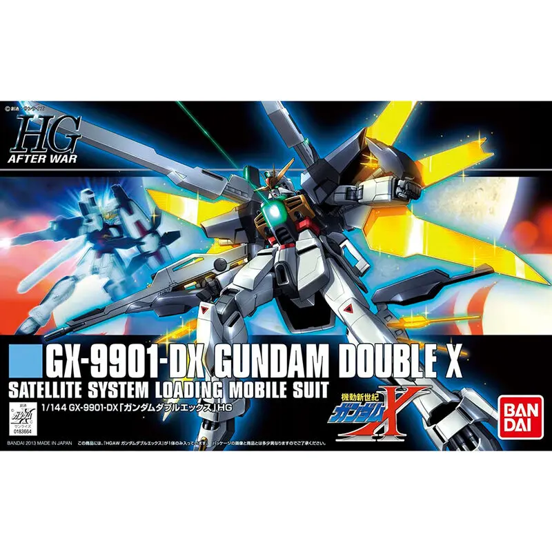 After War Gundam X Gundam Double X Model Kit figure 13cm product photo