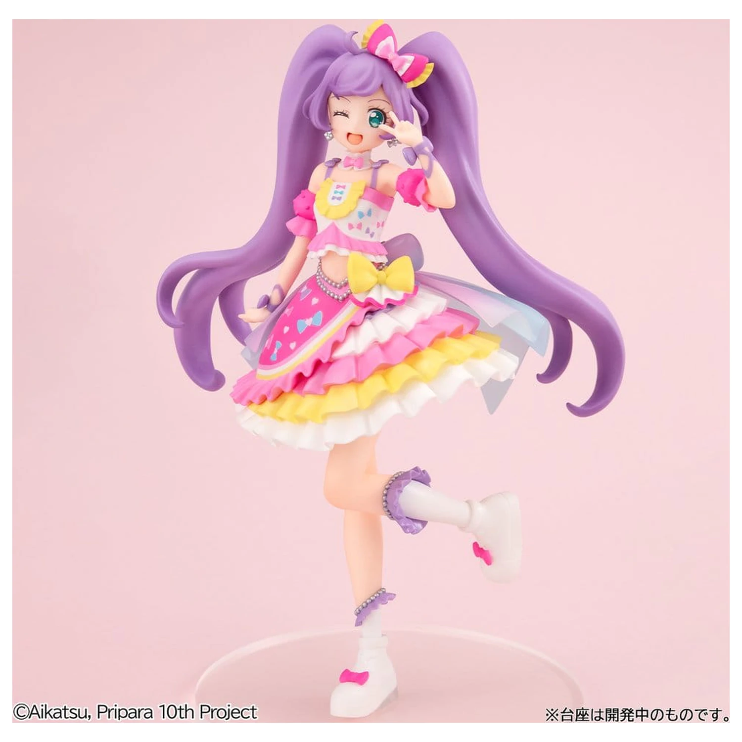 Aikatsu! × Pripara THE MOVIE Miraculous Meeting Lucrea Lite PVC Figure Laala Manaka 18 cm product photo