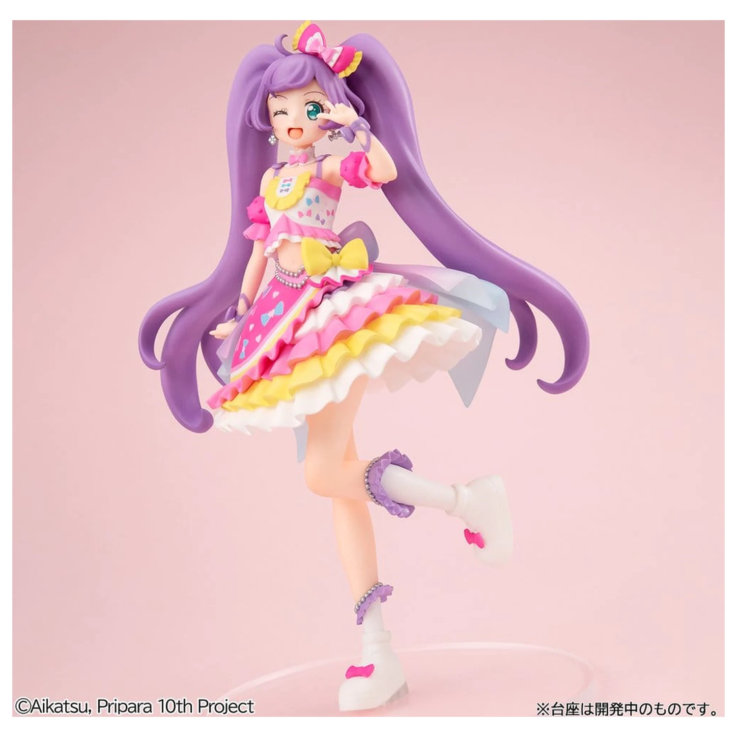 Aikatsu! × Pripara THE MOVIE Miraculous Meeting Lucrea Lite PVC Figure Laala Manaka 18 cm product photo