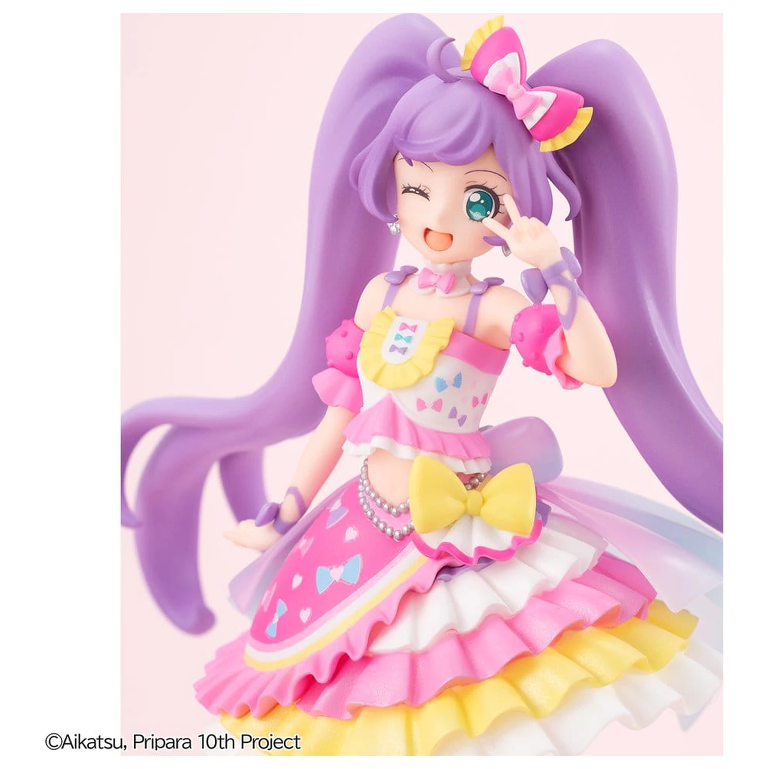 Aikatsu! × Pripara THE MOVIE Miraculous Meeting Lucrea Lite PVC Figure Laala Manaka 18 cm product photo