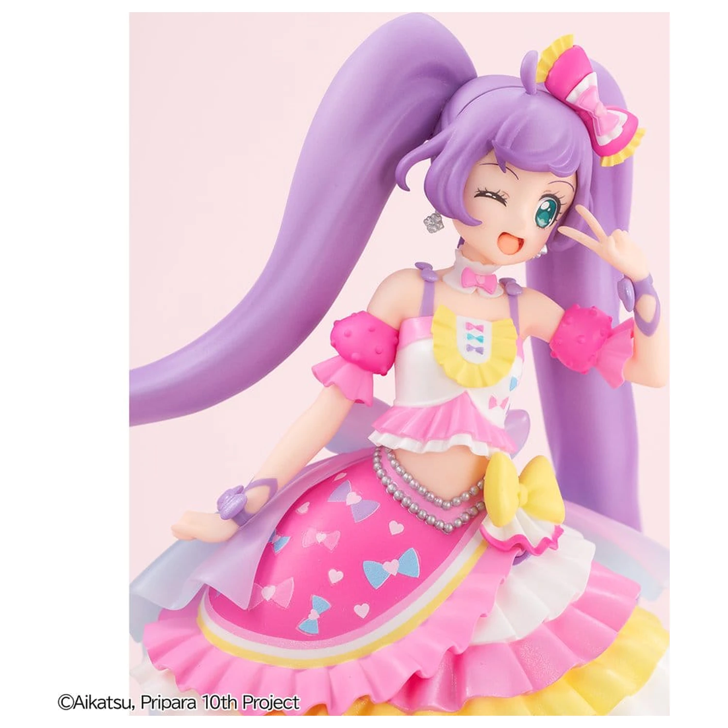 Aikatsu! × Pripara THE MOVIE Miraculous Meeting Lucrea Lite PVC Figure Laala Manaka 18 cm product photo