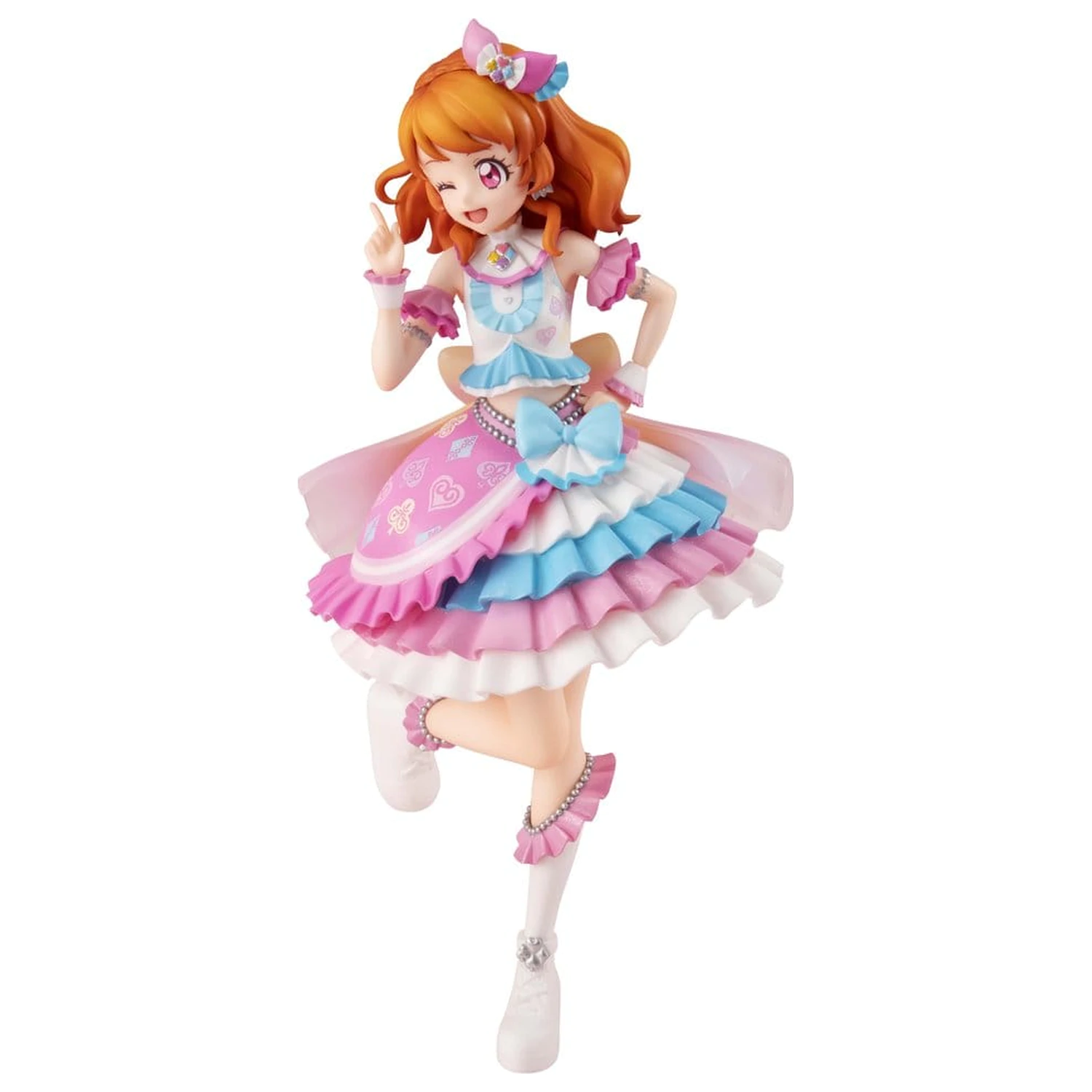  Aikatsu! x Pripara The Movie Miraculous Meeting Lucrea Lite PVC Statue Akari Ozora 18 cm           product photo