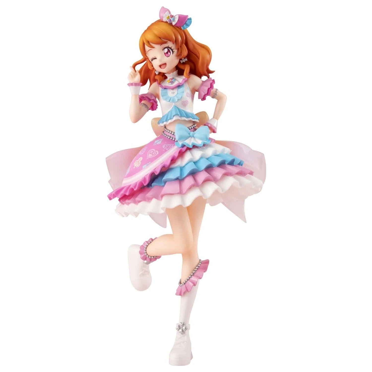  Aikatsu! x Pripara The Movie Miraculous Meeting Lucrea Lite PVC Statue Akari Ozora 18 cm           product photo