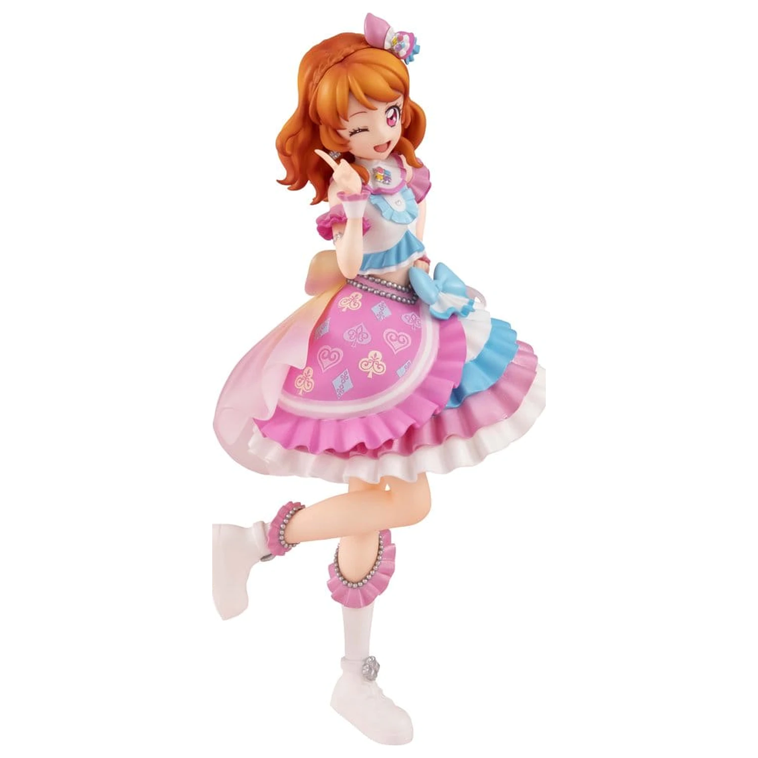  Aikatsu! x Pripara The Movie Miraculous Meeting Lucrea Lite PVC Statue Akari Ozora 18 cm           product photo