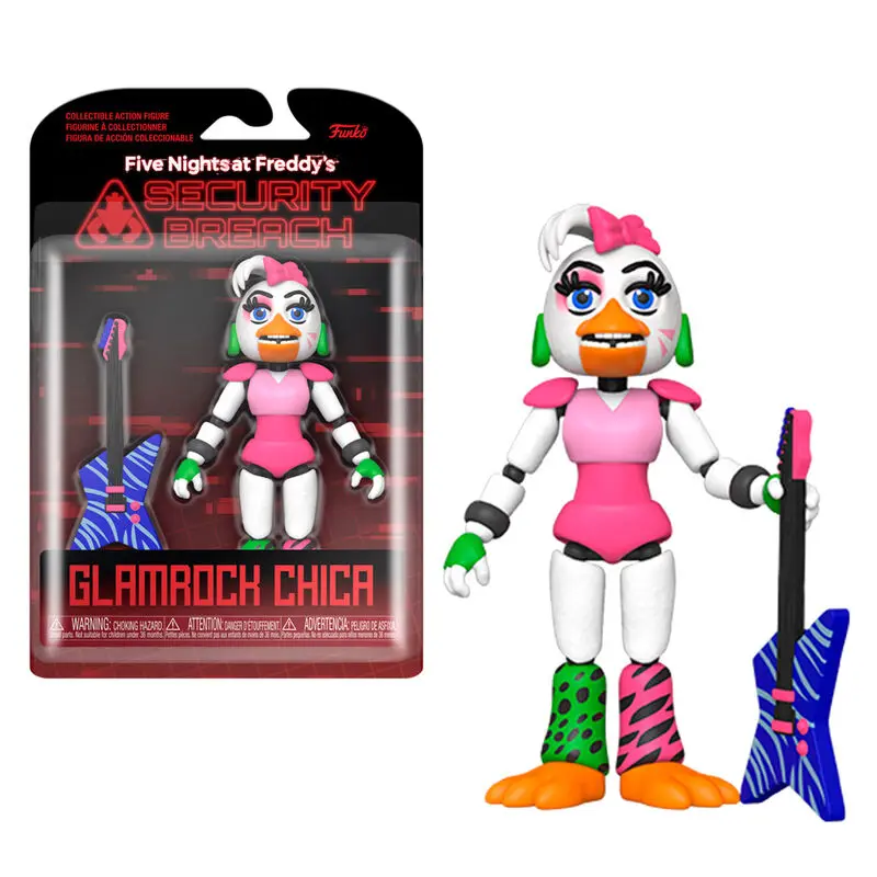Five Nights at Freddy's Security Breach Action Figure Glamrock Chica 13 cm product photo