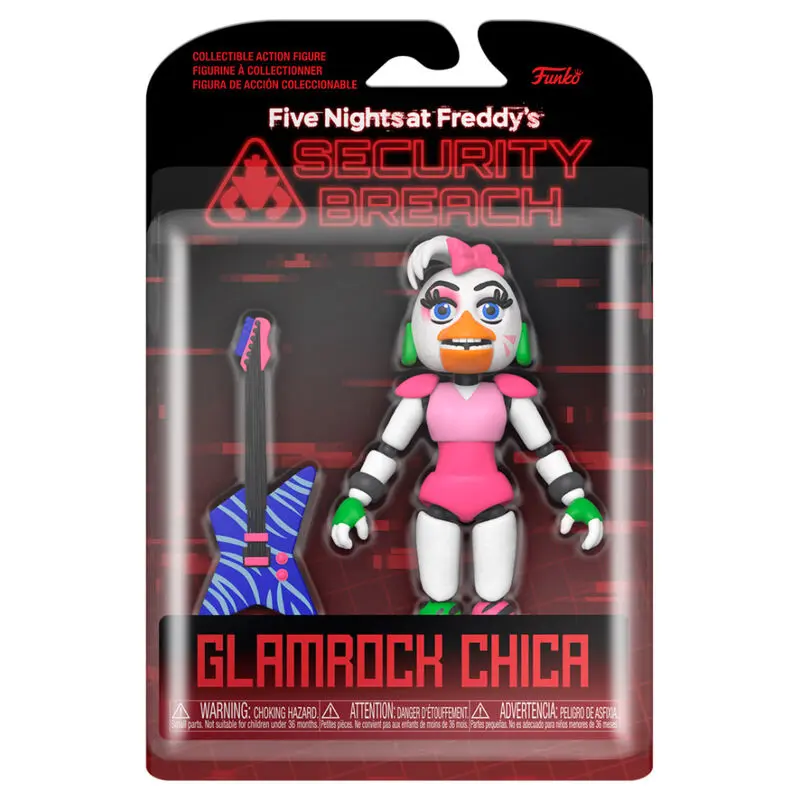 Five Nights at Freddy's Security Breach Action Figure Glamrock Chica 13 cm product photo
