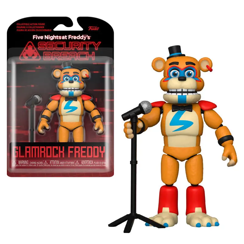 Five Nights at Freddy's Security Breach Action Figure Glamrock Freddy 13 cm product photo
