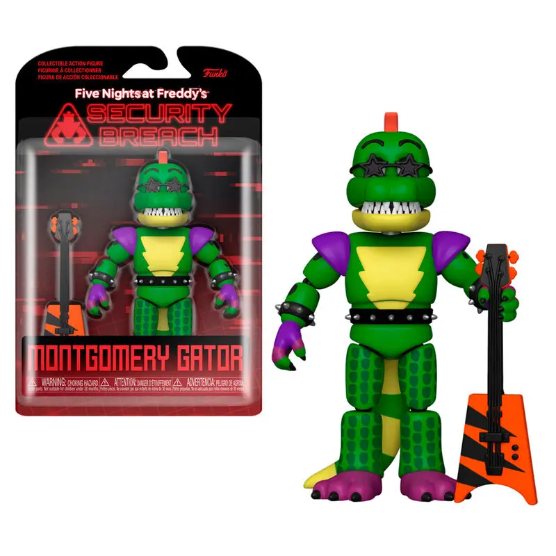Five Nights at Freddy's Security Breach Action Figure Montgomery Gator 13 cm product photo
