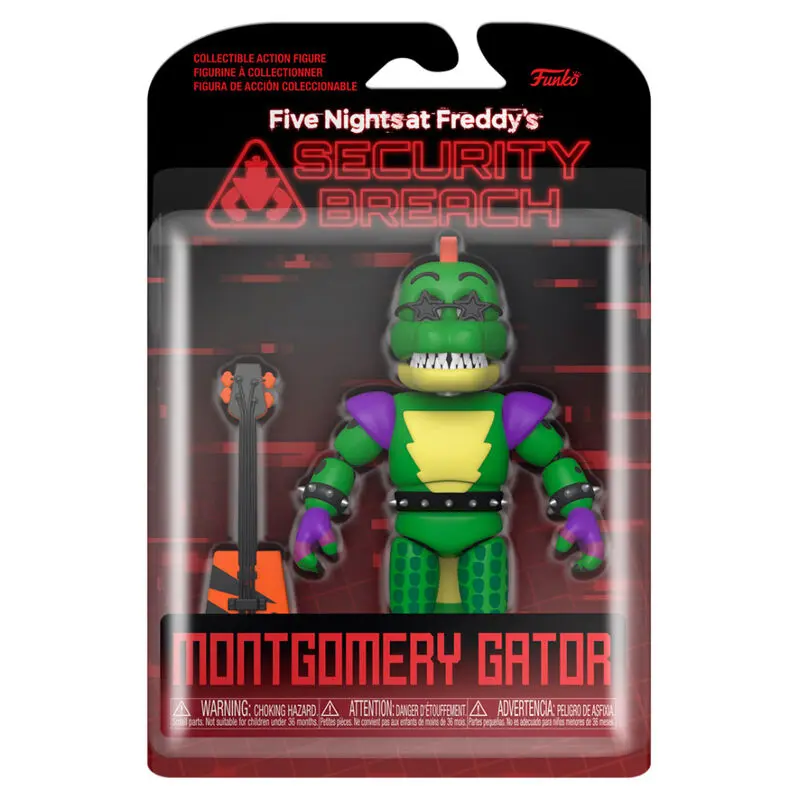 Five Nights at Freddy's Security Breach Action Figure Montgomery Gator 13 cm product photo
