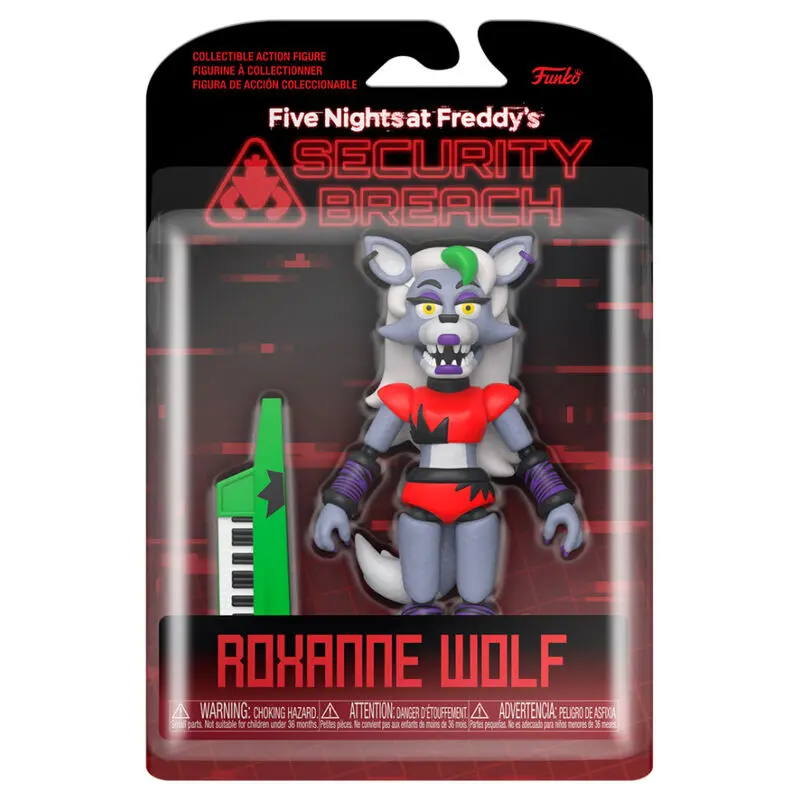 Five Nights at Freddy's Security Breach Action Figure Roxanne Wolf 13 cm product photo