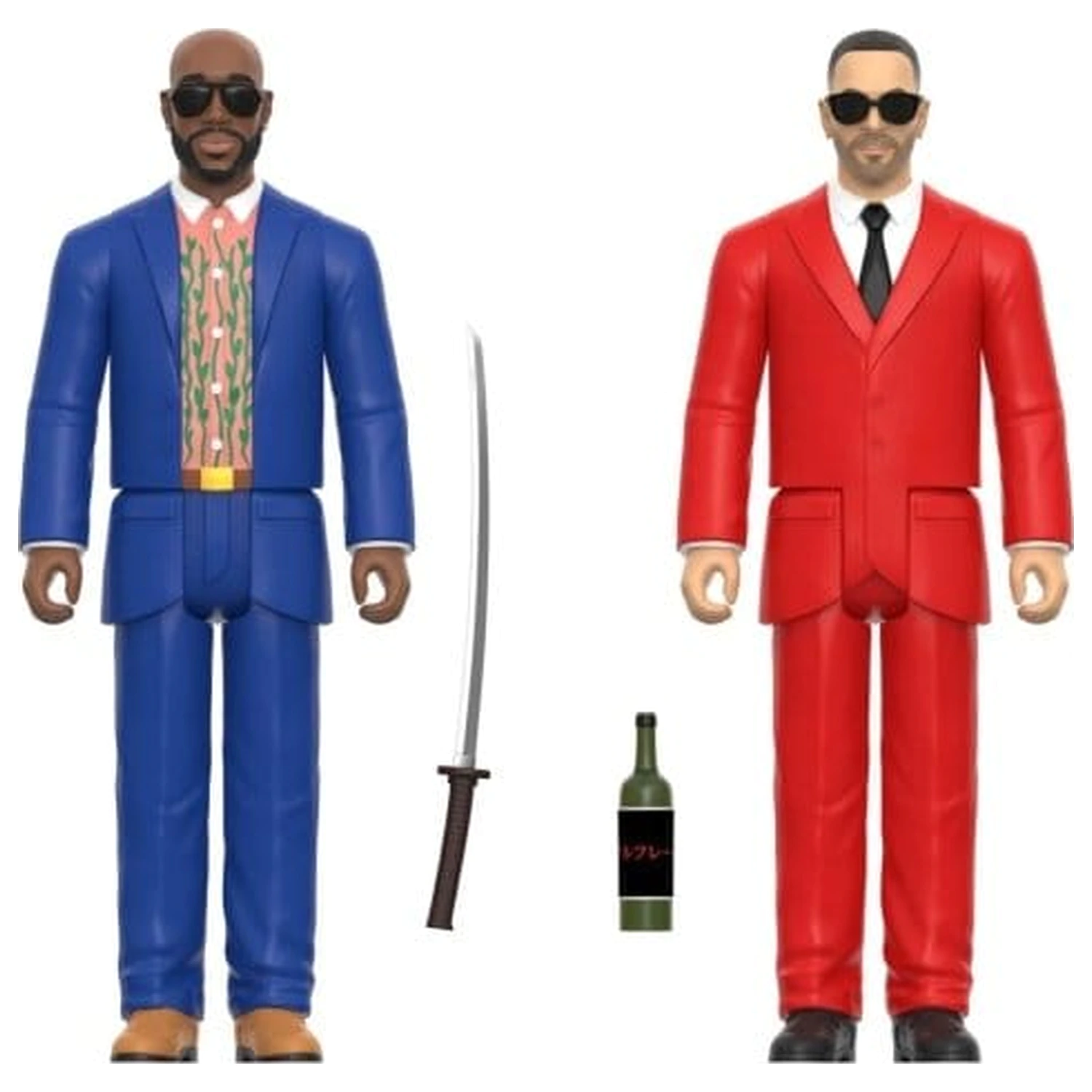 Alfredo ReAction Action Figures 2-Pack Wave 01 Freddie Gibbs and The Alchemist 10 cm product photo