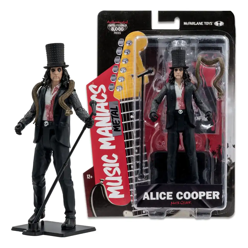 Alice Cooper Metal Music Maniacs Action Figure Alice Cooper 15 cm termékfotó