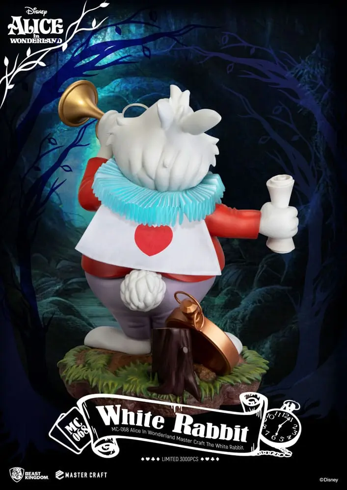 Alice In Wonderland Master Craft Statue The White Rabbit 36 cm termékfotó