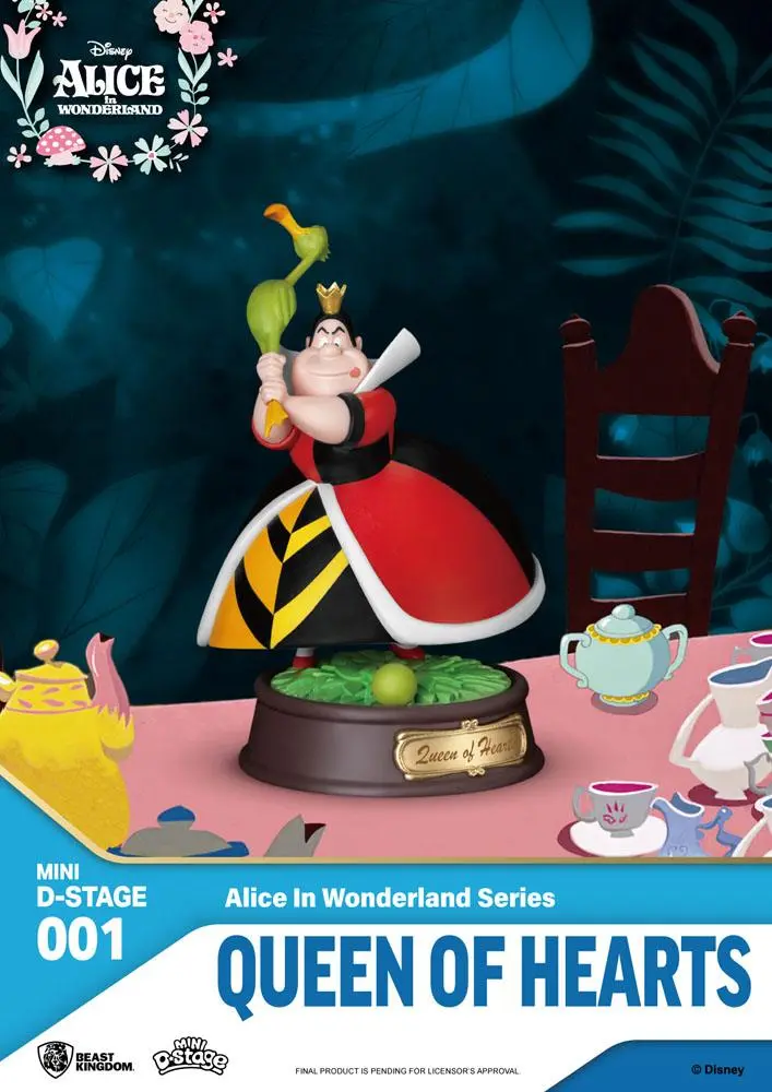 Alice in Wonderland Mini Diorama Stage Statues 6-pack 10 cm product photo