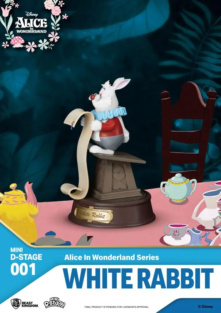 Alice in Wonderland Mini Diorama Stage Statues 6-pack 10 cm product photo