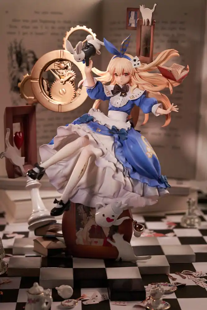 Alice In Wonderland PVC Statue 1/7 Moment Into Dreams Alice Riddle 30 cm product photo