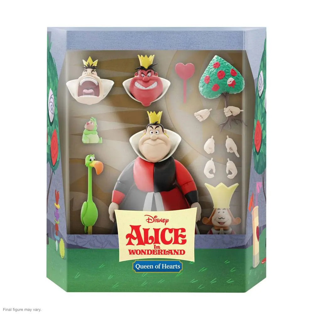 Alice in Wonderland Disney Ultimates Action Figure Queen of Hearts 18 cm product photo
