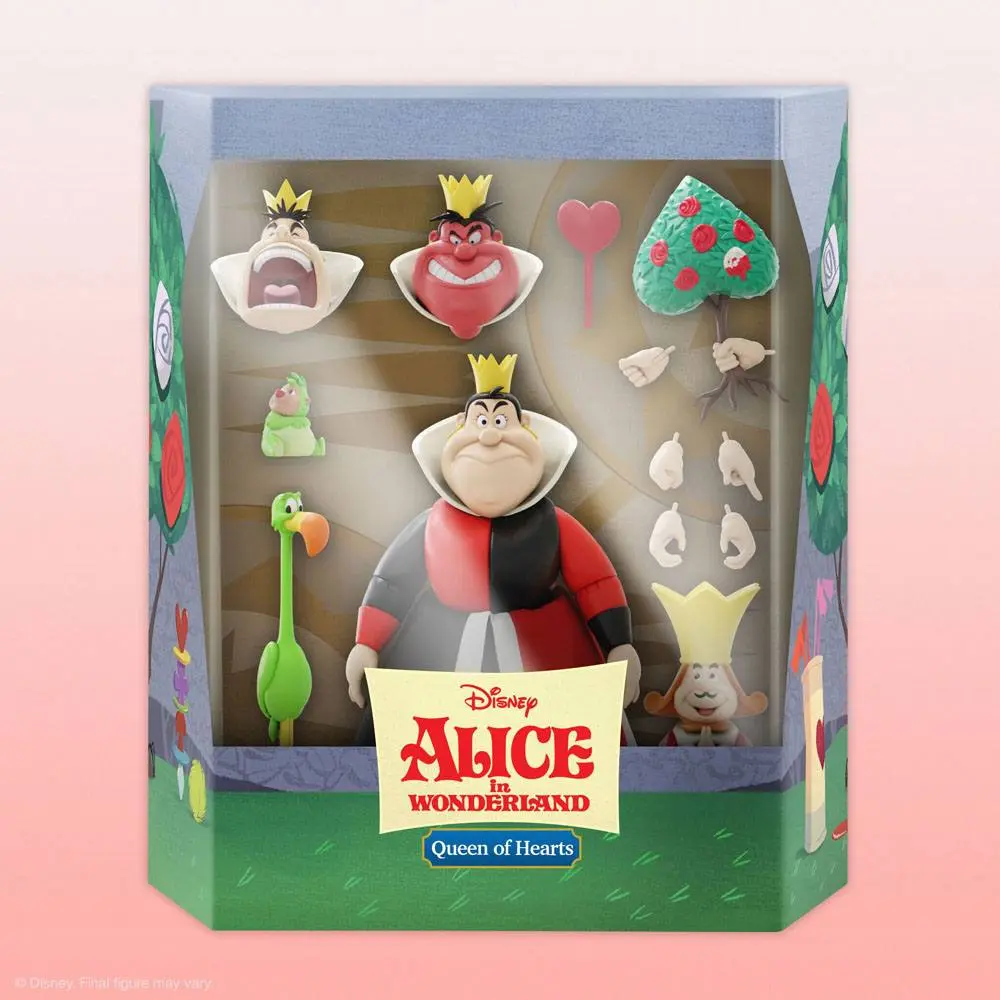 Alice in Wonderland Disney Ultimates Action Figure Queen of Hearts 18 cm product photo