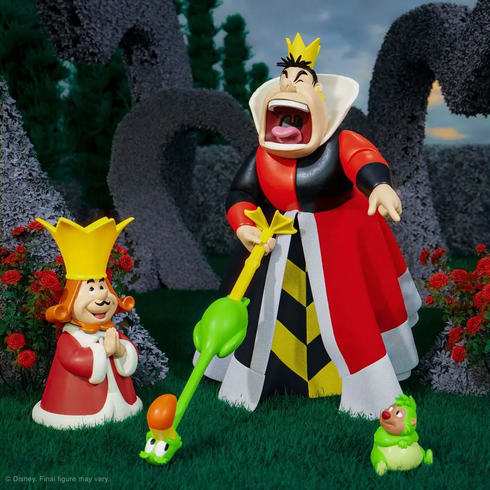 Alice in Wonderland Disney Ultimates Action Figure Queen of Hearts 18 cm product photo