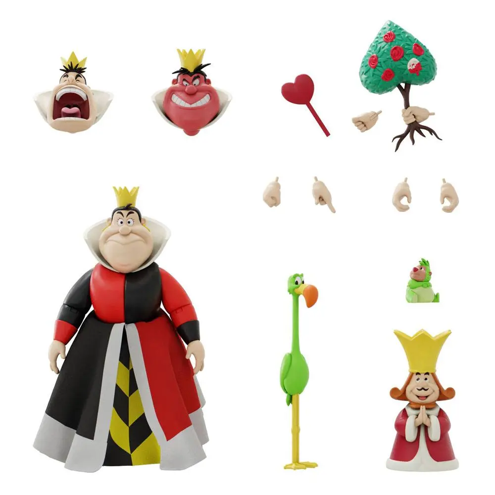 Alice in Wonderland Disney Ultimates Action Figure Queen of Hearts 18 cm product photo