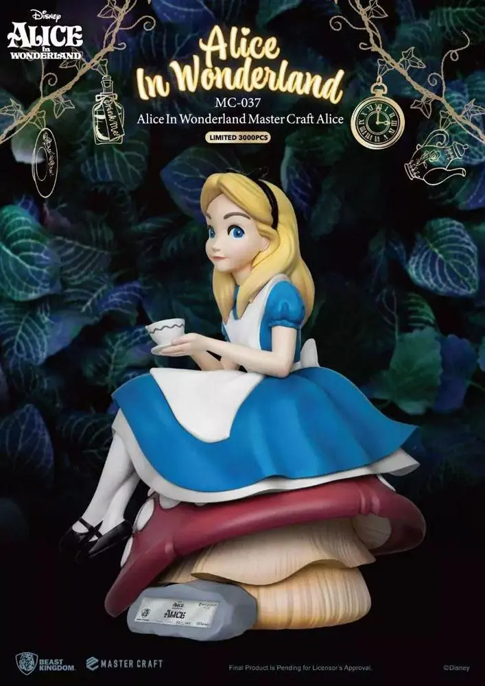 Alice In Wonderland Master Craft Statue Alice Special Edition 36 cm termékfotó